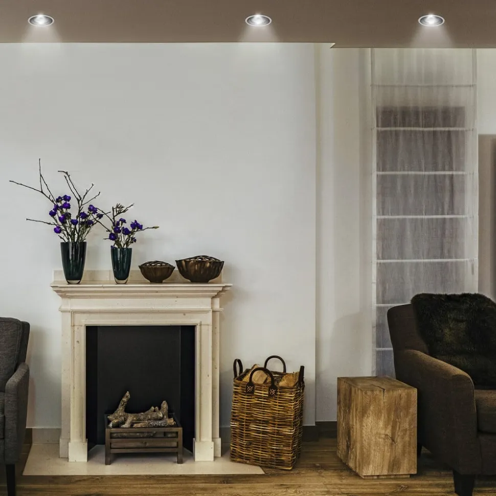 LEDVANCE Twist spot Ø9,3cm 830 hvid/sort