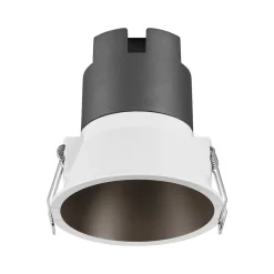 LEDVANCE Twist spot Ø9,3cm 830 hvid/sort