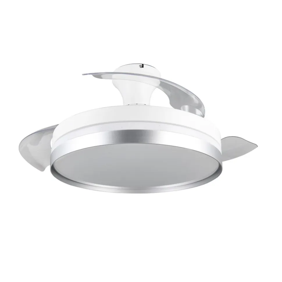 LED-ventilator Lindberg DC lydsvag Ø 100 cm CCT fjernbetjening