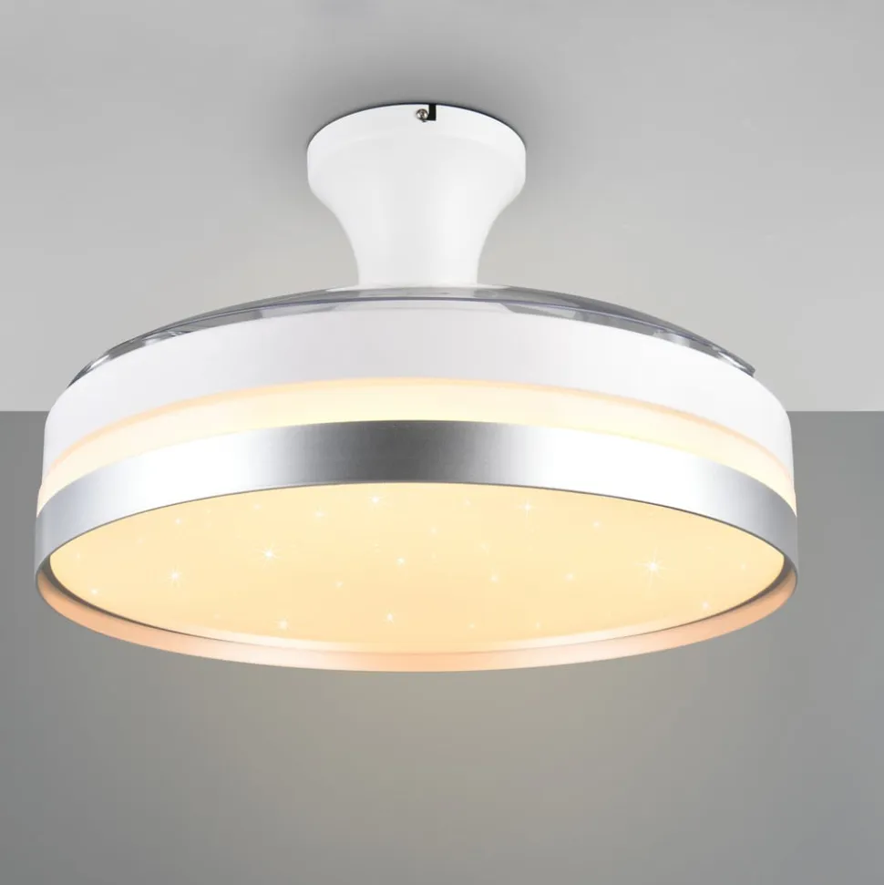 LED-ventilator Lindberg DC lydsvag Ø 100 cm CCT fjernbetjening