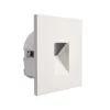 LED-vægindbygningslampe SET Alwaid, hvid 8 x 8 cm, niveau 2.700 K