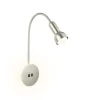 LED-væglampe 2178012 dobbelt switch, mat nikkel