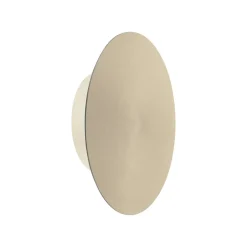 LED-væglampe batteri Puntua Ø 18 cm messing mat