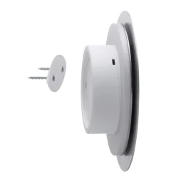 LED-væglampe batteri Puntua Ø 18 cm messing mat