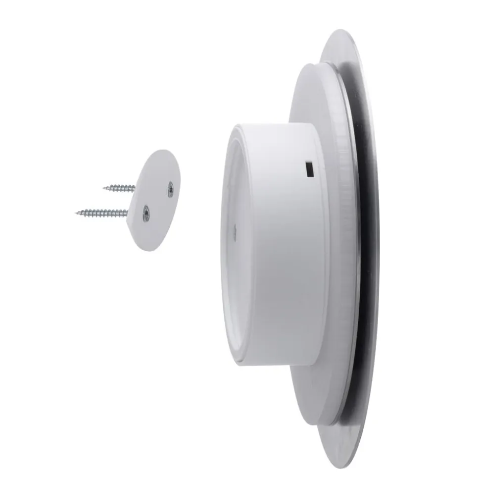 LED-væglampe batteri Puntua Ø 25 cm grå