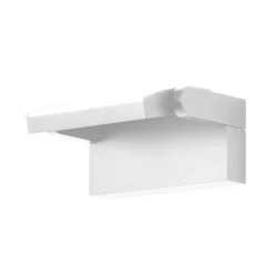 LED-væglampe CMD 9110, hvid, bredde 21 cm, metal, IP54