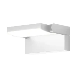 LED-væglampe CMD 9110, hvid, bredde 21 cm, metal, IP54