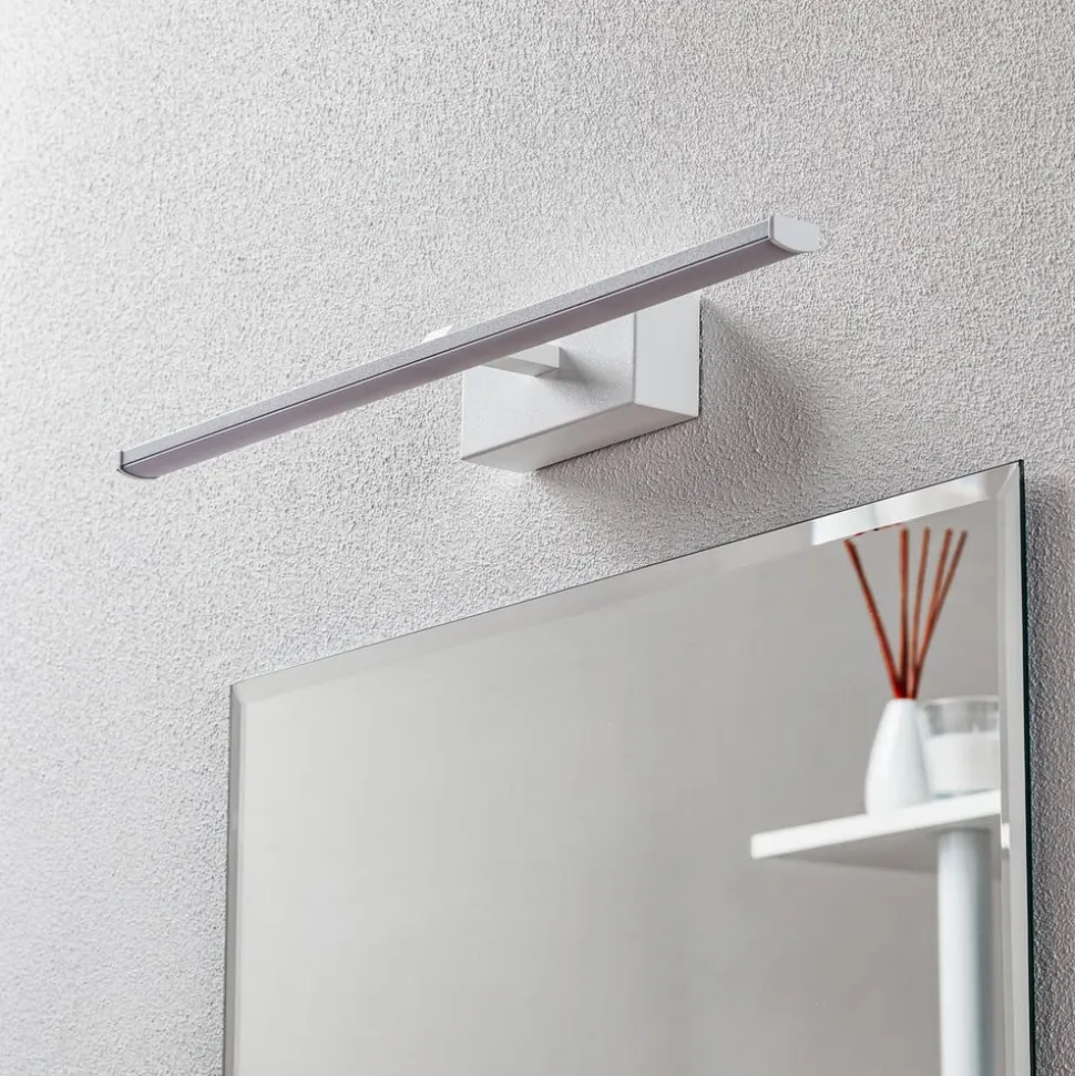 LED-væglampe, hvid, bredde 50 cm