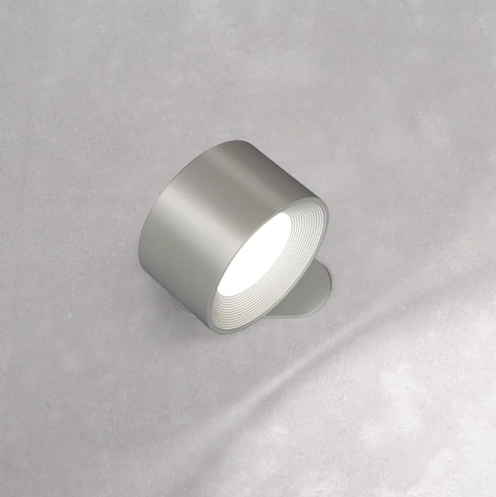 LED-væglampe Magnetics, sølv, CCT, med magnet