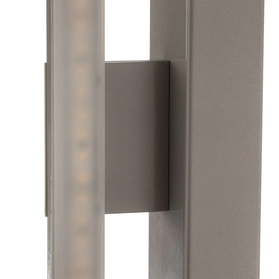 LED-væglampe Miroir 40 cm aluminium 4000K