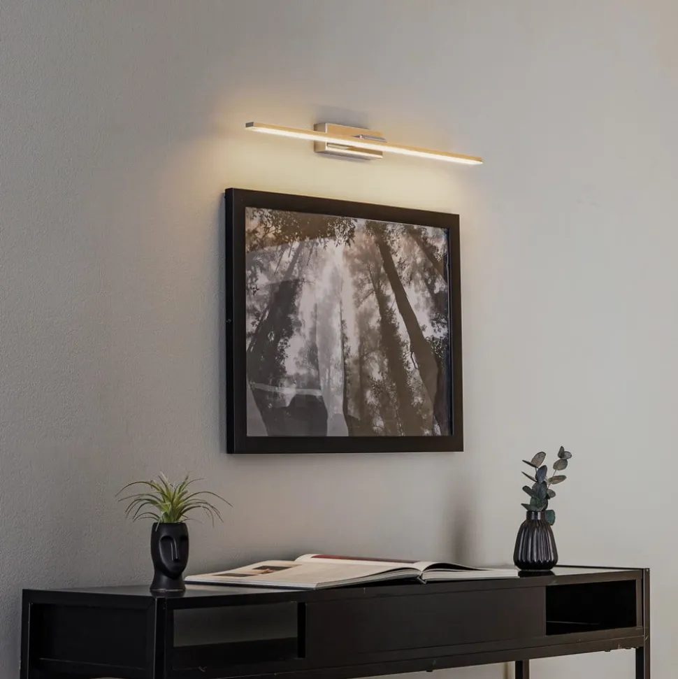 LED-væglampe Miroir 60 cm krom 3000K