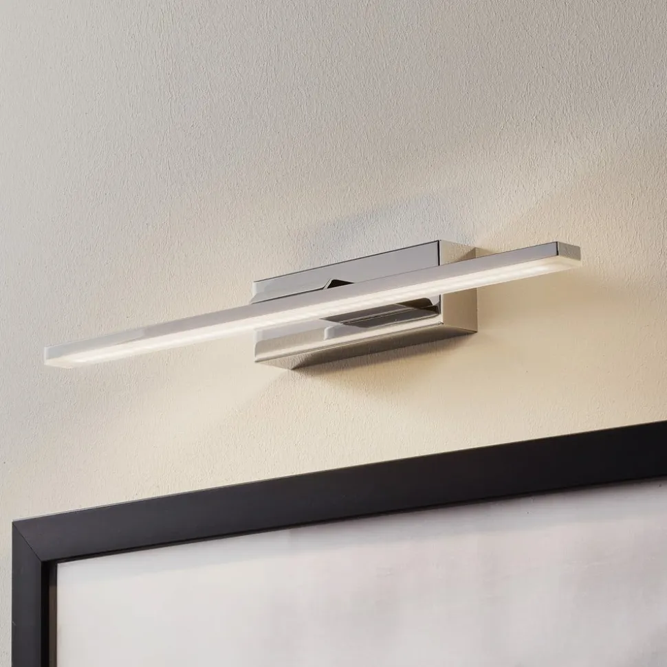 LED-væglampe Miroir 40 cm krom 4000K
