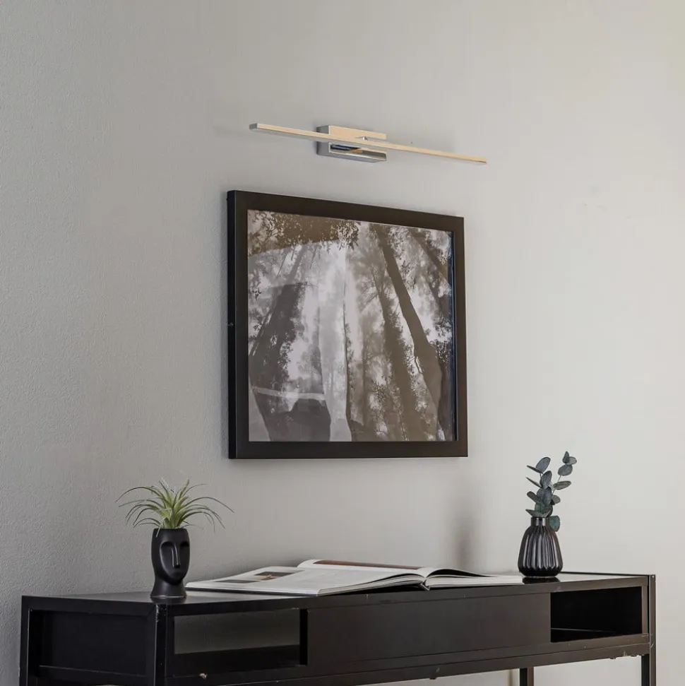LED-væglampe Miroir 60 cm krom 4000K