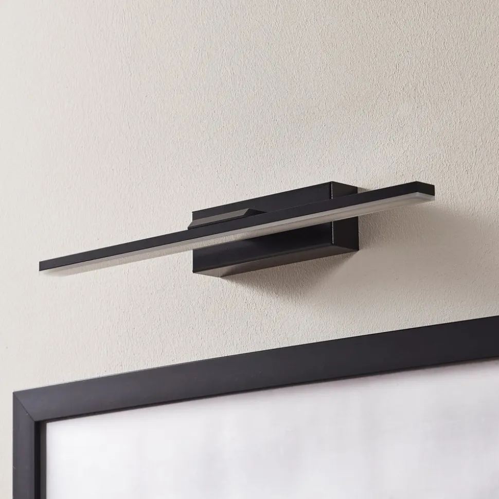 LED-væglampe Miroir 40 cm sort 4000K