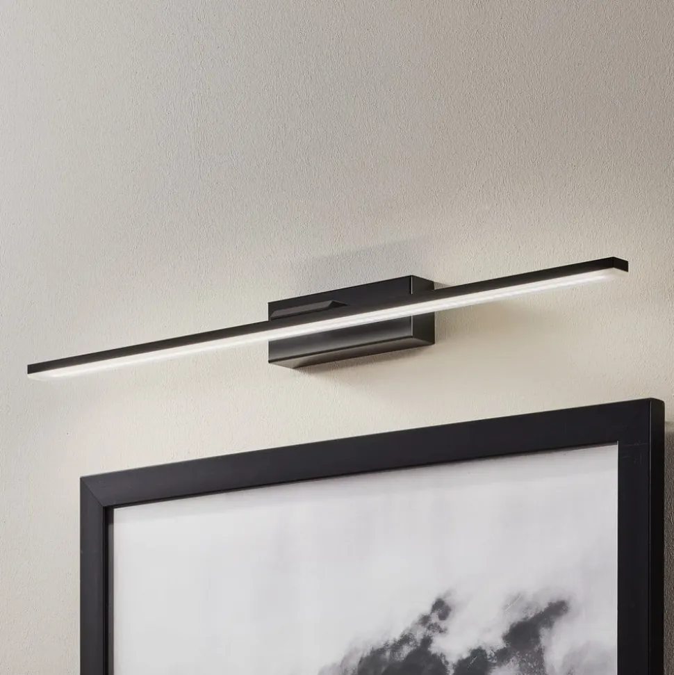 LED-væglampe Miroir 60 cm sort 4000K