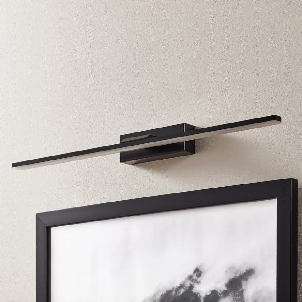 LED-væglampe Miroir 60 cm sort 4000K