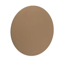 LED-væglampe Orios Plus, guld, Ø 30 cm, stål