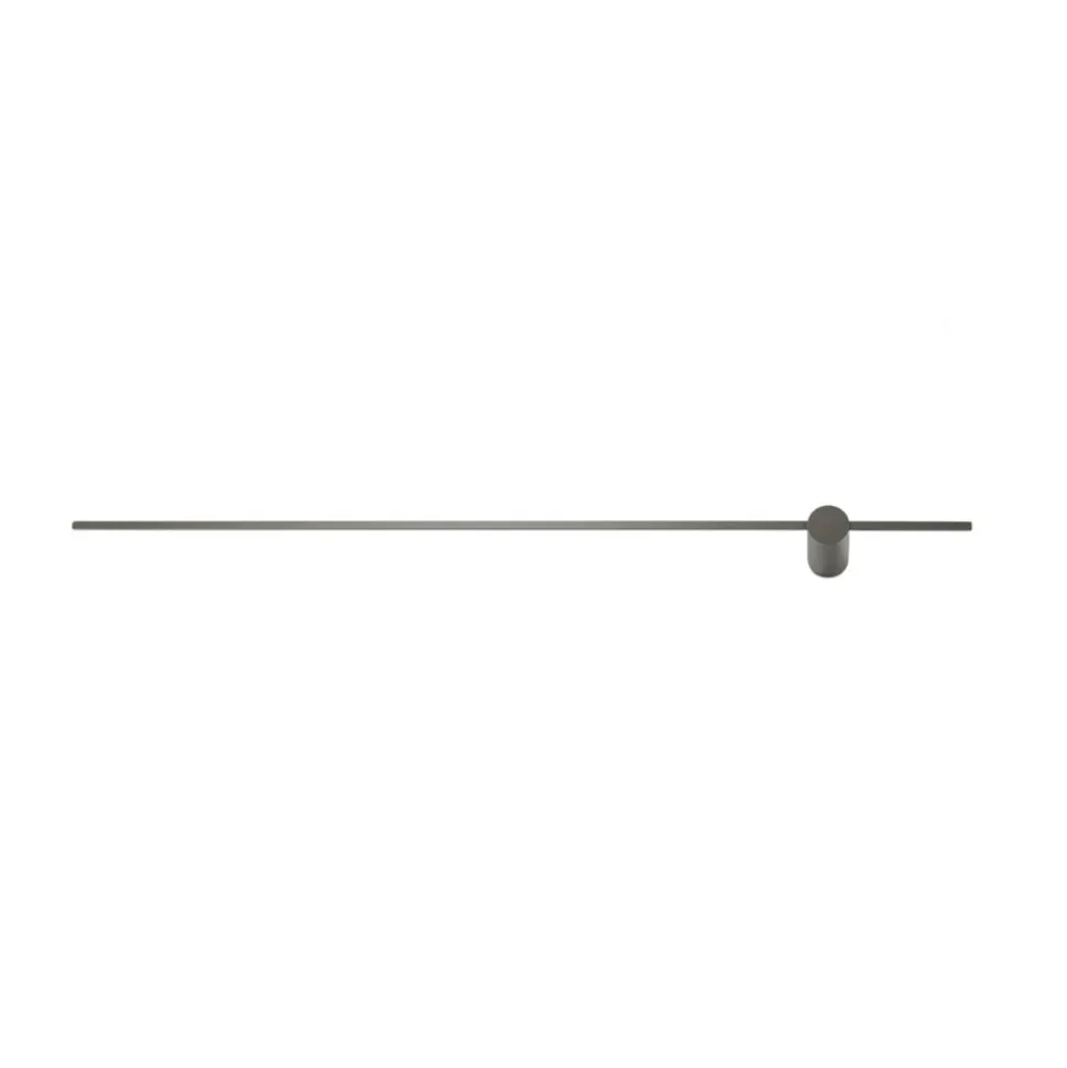 LED-væglampe SABER, olivengrøn, højde 120 cm, metal 4.000 K