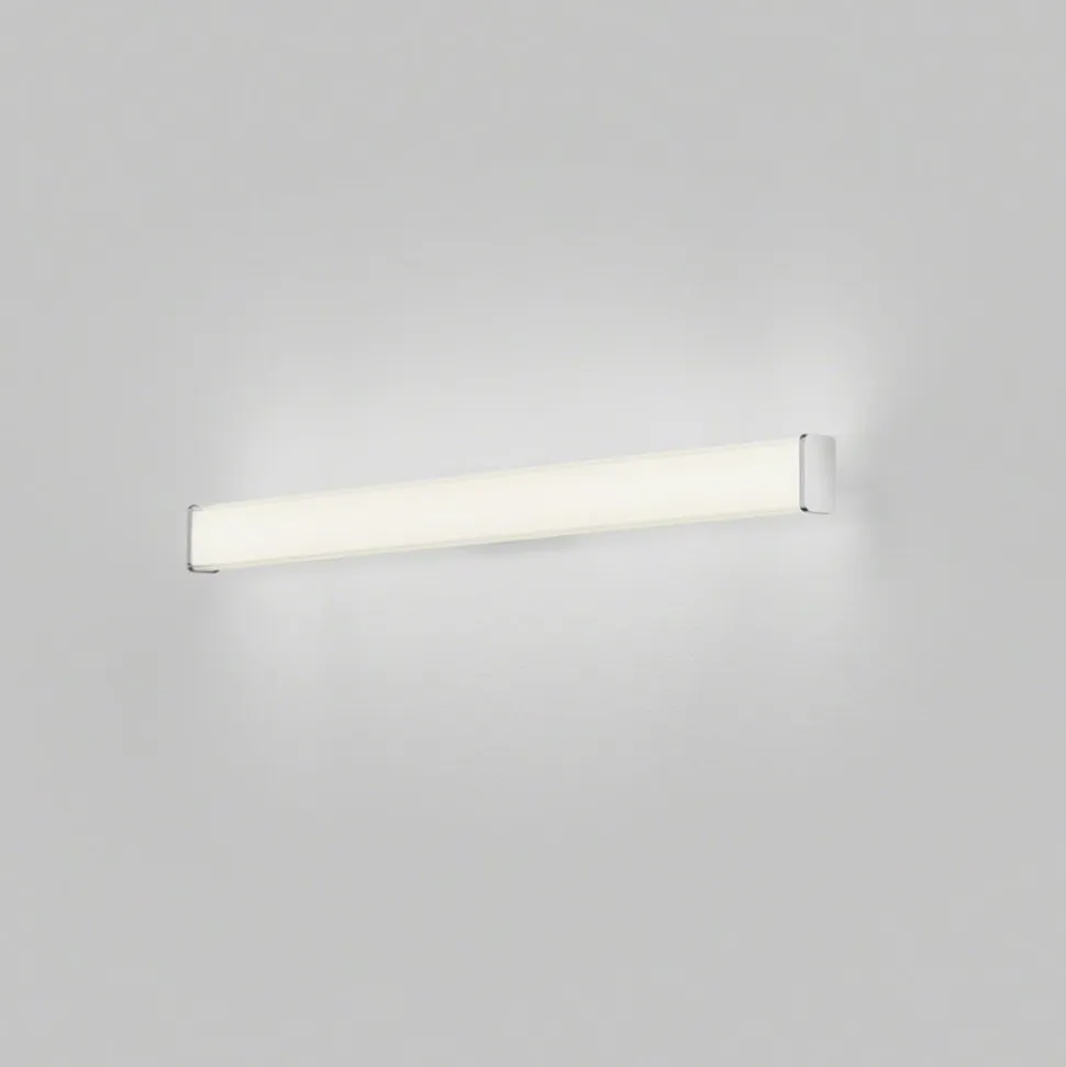 LED-væglampe til badeværelset Alla IP44 90 cm krom