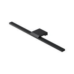 LED-væglampe til badeværelset Modena IP44 sort, 4.000 K, bredde 40 cm