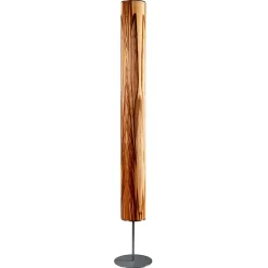LeuchtNatur Arbor valnød satin stål