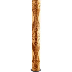 LeuchtNatur Lucerna Gulvlampe Oliven/stål