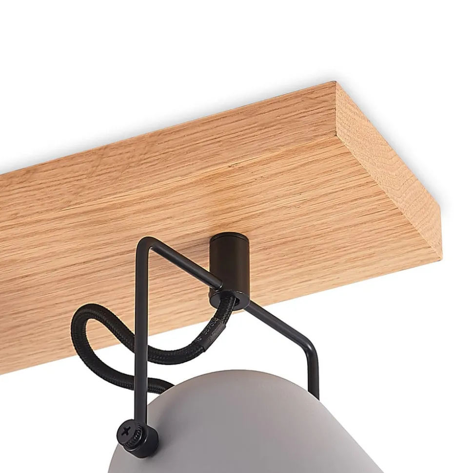 Lindby Adalin loftlampe, 4 lyskilder, grå