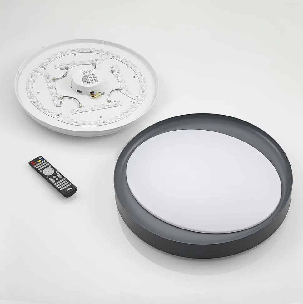 Lindby Alyano LED-loftlampe, RGB, CCT, kan dæmpes