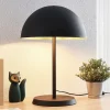 Lindby bordlampe Idalene, højde 51 cm, sort, metal