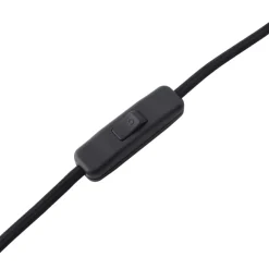 Lindby bordlampe Ovelia, orange/sort, metal, E27