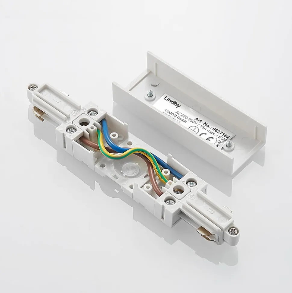 Lindby center feeder Linaro, hvid, 1-faset system