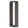 Lindby Emima LED-gadelampe, 60 cm, antracit, aluminium