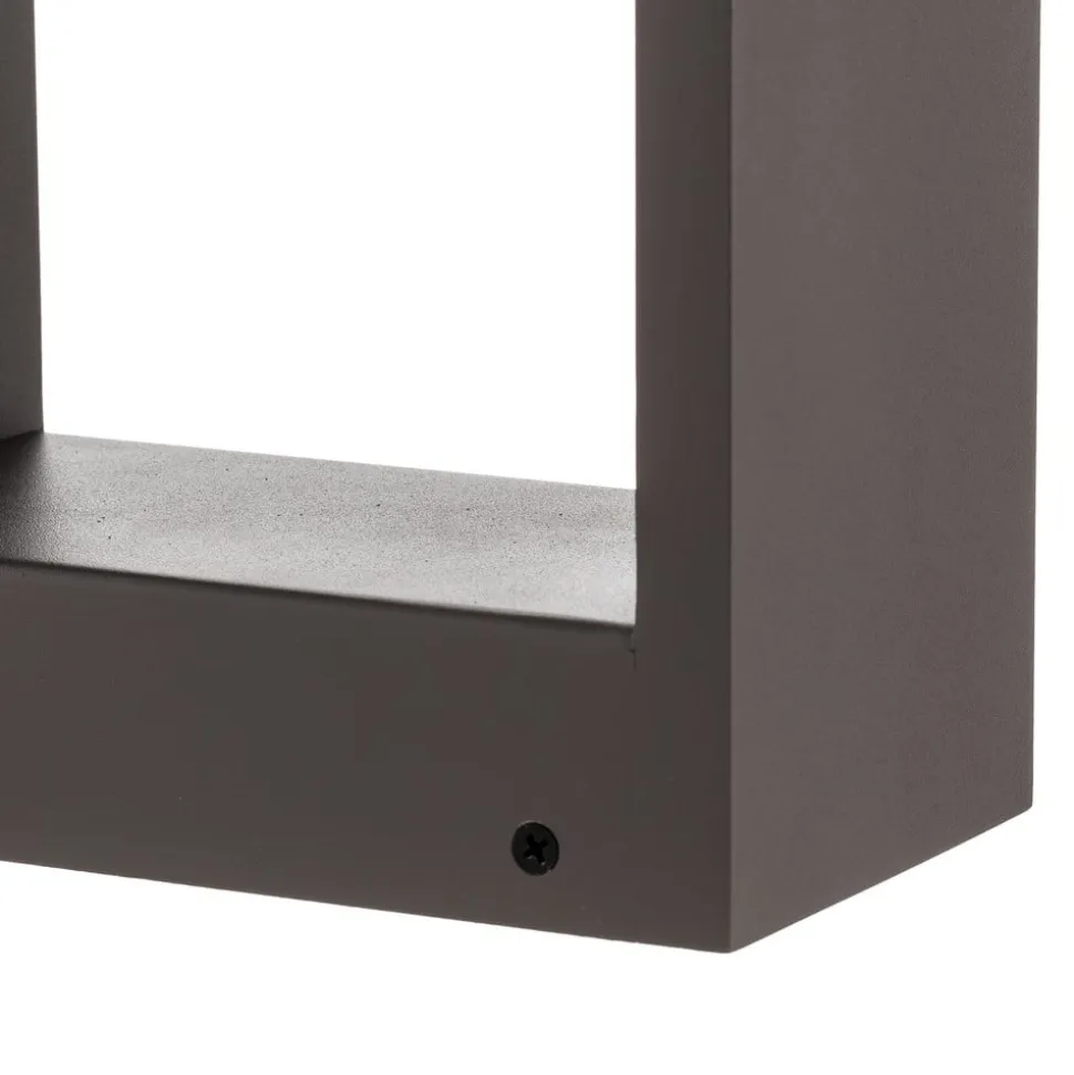 Lindby Emima LED-gadelampe, 60 cm, antracit, aluminium