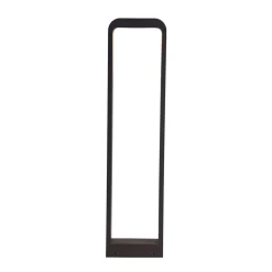 Lindby Emima LED-gadelampe, 80 cm, antracit, aluminium