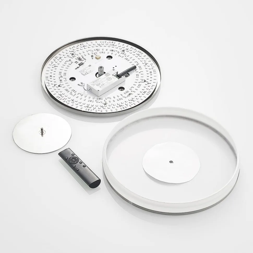 Lindby Fjella LED-loftlampe RGB-CCT-farveskifter