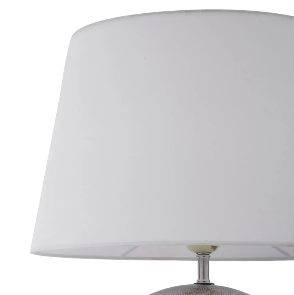 Lindby Florentino bordlampe, 49 cm, keramik, tekstil