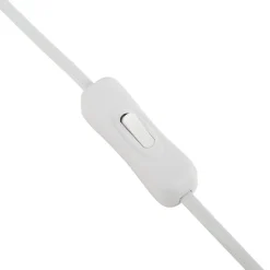 Lindby Florentino bordlampe, 49 cm, keramik, tekstil