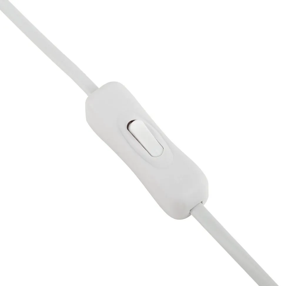 Lindby Florentino bordlampe, 49 cm, keramik, tekstil