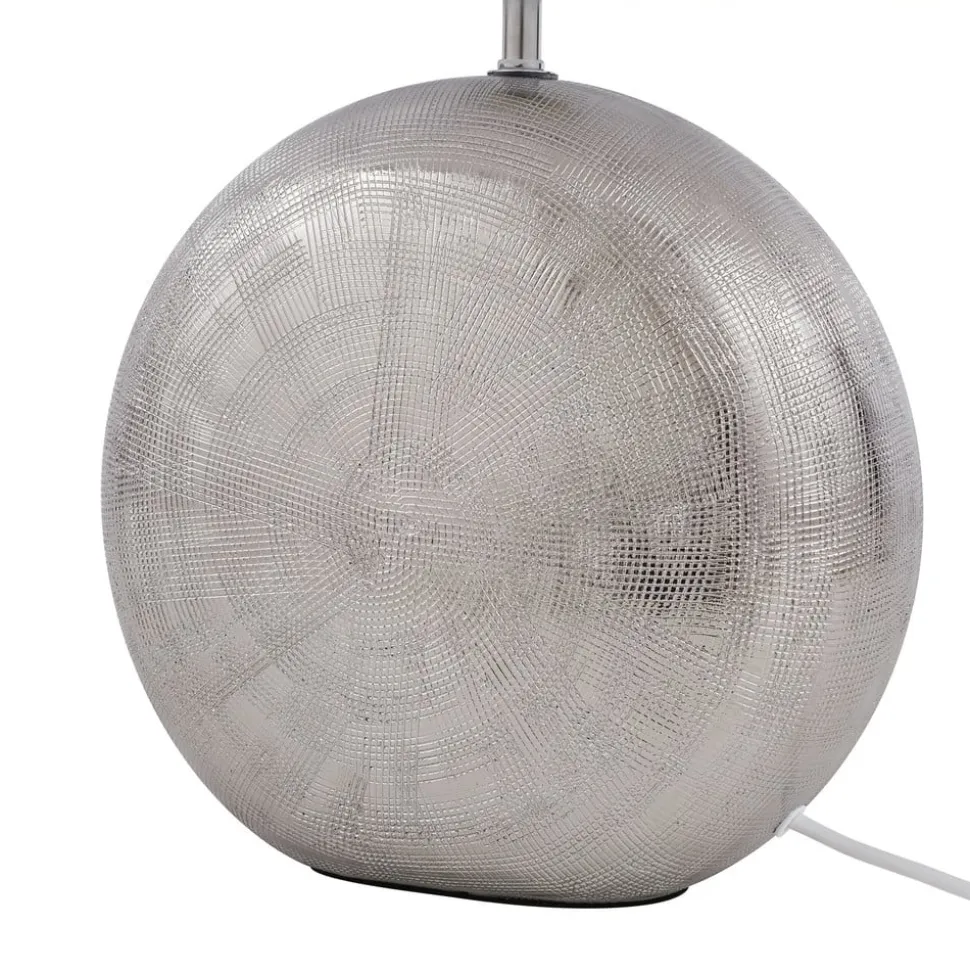 Lindby Florentino bordlampe, 49 cm, keramik, tekstil