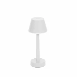 Lindby genopladelig LED-lampe Gaja, hvid, USB, IP44, RGBW, dæmpbar