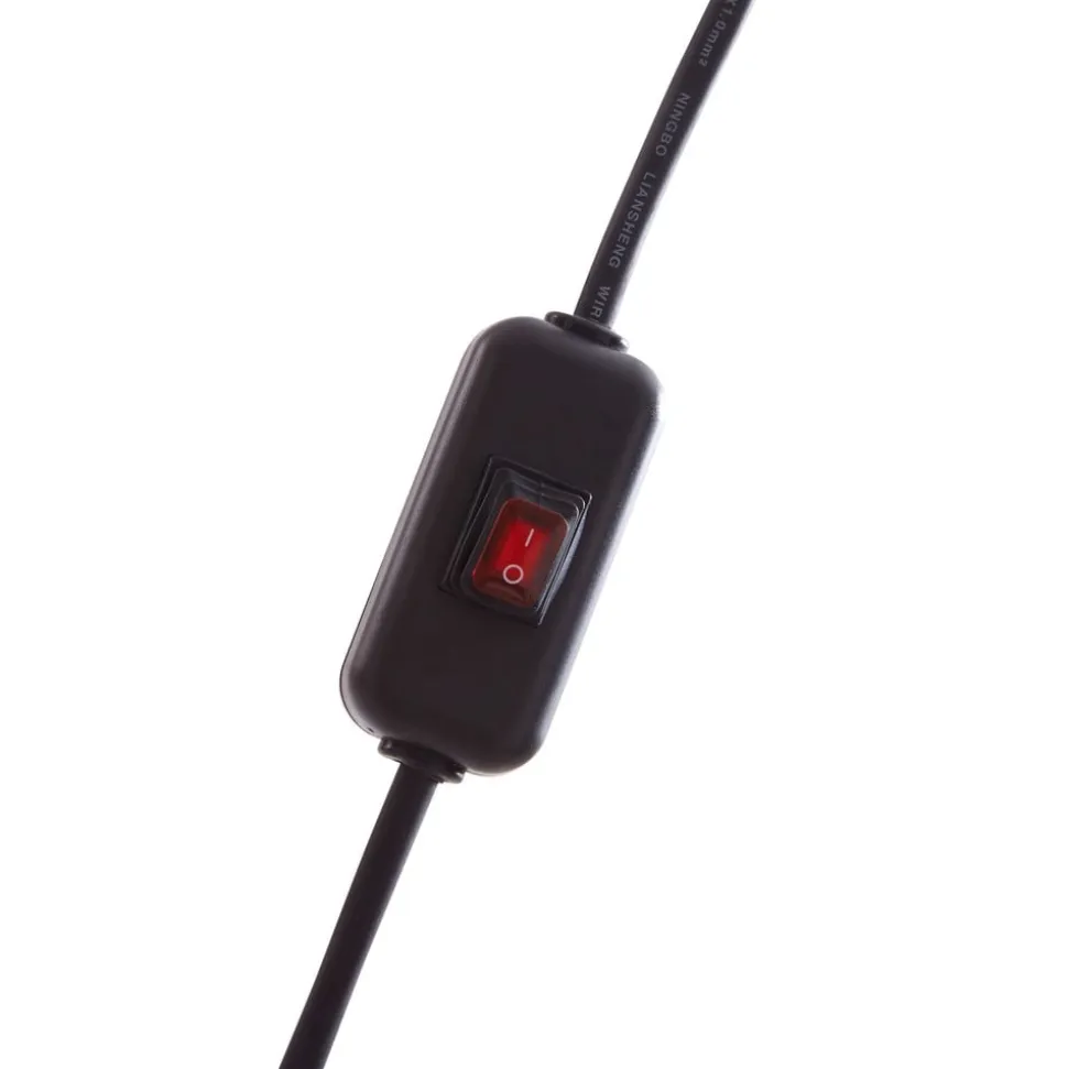 Lindby gulvlampe Dabila, bambus, 165 cm høj, E27