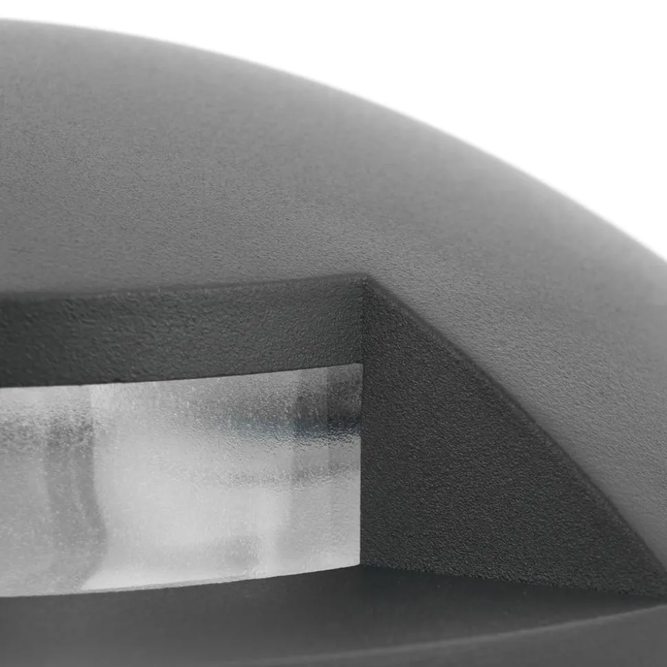 Lindby gulv-spotlight med LED Cormac, 1 lyskilde, Ø 21 cm, IP67