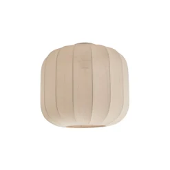 Lindby Helin loftlampe, beige, stof, Ø 35 cm