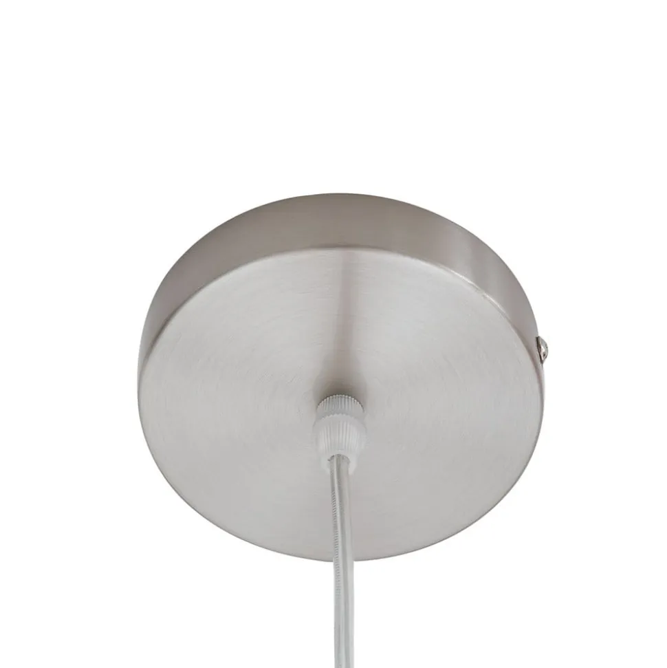 Lindby hængelampe Eleane, bambus, natur, Ø 50 cm