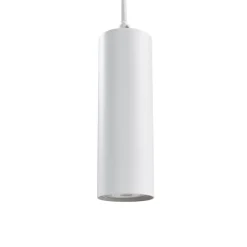 Lindby hængelampe Joffrey, 76 cm, hvid, 4 lyskilder, GU10
