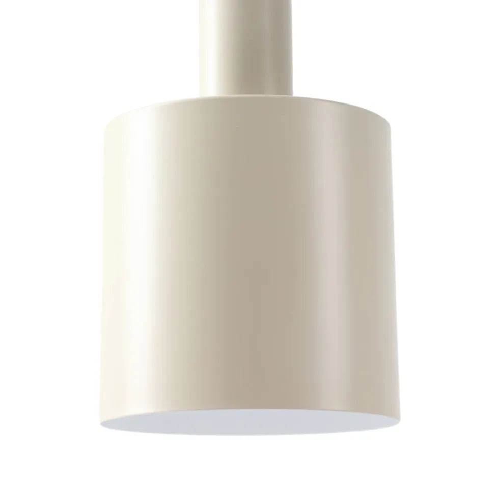 Lindby hængelampe Ovelia, brun/kaffe/beige, 6 lyskilder, E27