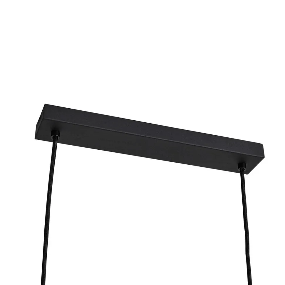 Lindby hængelampe Soula, 78 cm, beige, plast, E27