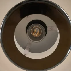 Lindby hængelampe Tivra, sort, Ø 35 cm, metal, E27