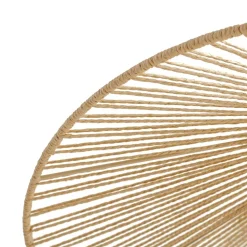 Lindby hængelampe Valdorin, beige, papir, længde 75 cm