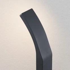 Lindby Ilvita LED-vejlampe, 60 cm, antracit, metal, IP54
